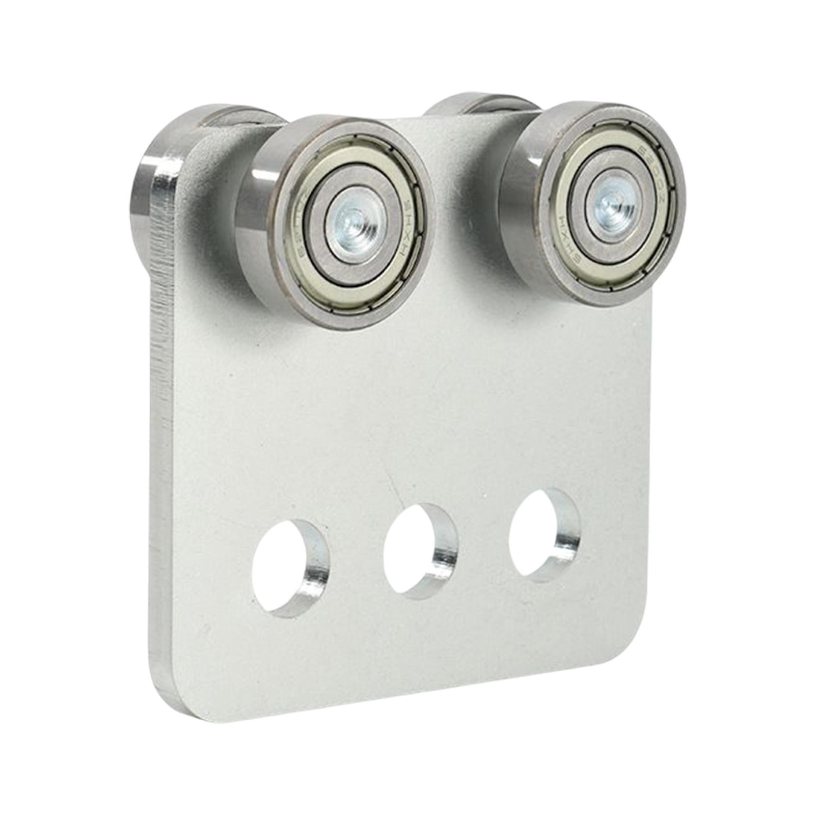 Welded Roller Trolley Square Pulley 4 Wheel Trolley Assembly Roller 4