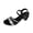 Womens Casual Shoes # Black, variant on Block Heel Sandals for Women Open Toe Gemstone Diamante Chunky Heel Evening Bridal Shiny Gleaming Twinkling Elegant Date Night Dinner Cocktail Reception Ceremony Guest Shoes