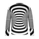 thumbnail image 5 of Blusas y camisas de manga larga con cuello redondo para hombre, blusa informal de manga larga con cuello redondo y estampado., 5 of 5