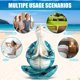 thumbnail image 5 of Set de resina para decoración de yoga con forma de tortuga marina, figurine Briwooody, 4 unidades, 5 of 7