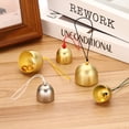 thumbnail image 5 of 3 Pcs Wind Chime, Hanging Bells Temple Bells Retro Outdoor Hanging Metal Chinese Wind Chime, Gold Black, 5 of 6
