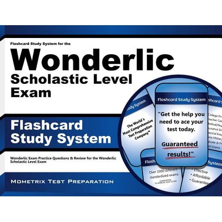 Flashcard Study System For The Wonderlic Scholastic Level
