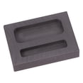 thumbnail image 4 of Miangastore 2 Slots Graphite Ingot Mold Melting Casting Mould for Gold Silver Non-ferrous Metal Craft (Black), 4 of 8