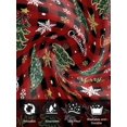 thumbnail image 7 of Christmas Cloth Napkins Set of 4 Reusable Dinner Napkins, Pine Tree Gold White Snowflake Red Black Plaid Cocktail Napkin Washable Table Napkins for Wedding/Holiday Party/Baby Shower 20"x20", 7 of 7