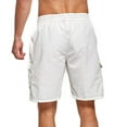 thumbnail image 4 of Sngxgn Men's Summer Outdoor Shorts Cargo Casual Hiking Shorts(White,XXL), 4 of 6