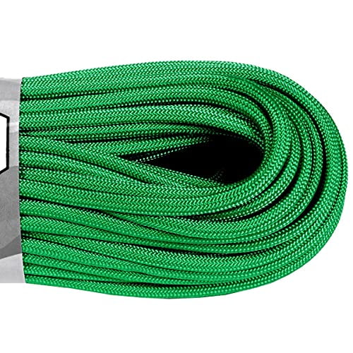 Atwood Paracord - 100' x 3/32" Tactical Cord 4 Nylon Strand Core 275 Test Weight 275lbs (Green)