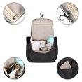thumbnail image 2 of Travel Cosmetic Bag Toiletry Case Wash Organizer Storage Hanging Pouch Black, 2 of 10