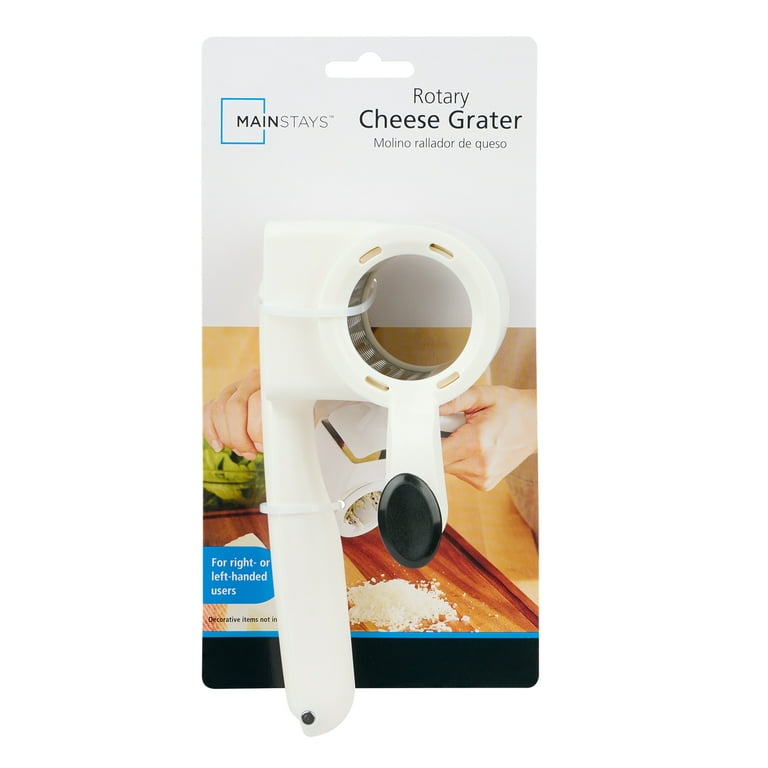 Winco Rotary Cheese Grater with Fine Grating Drum