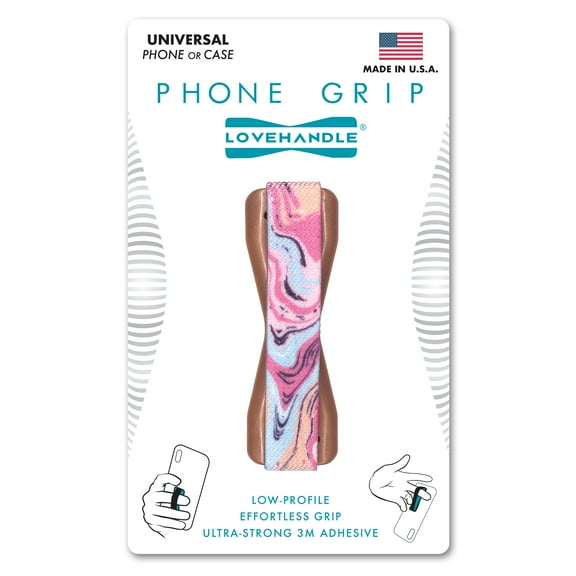 LoveHandle Phone Grip Marble Rose