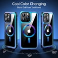 thumbnail image 4 of Meifigno Rainbow Series for iPhone 14 Pro Max Case Magnetic, [Compatible with MagSafe & 3X Military Grade Drop, 4 of 5