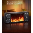 thumbnail image 2 of Altavoz Bluetooth Estéreo Panorámico de 360° con Sonido Envolvente y Efecto Chimenea de Llama. Subwoofer HIFI para el Hogar. Compatible con Reproducción TF, USB y AUX., 2 of 5