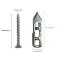 clearance SelfDrilling Anchors With Screws Carbon Steel Hollow Wall