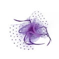 thumbnail image 5 of MESSUEN Fascinators Hats for Women Hair Fascinators for Women Dress Hat Fascinators Hat Ladies Hats for Church Ladies Fascinator Hats Headbands for Women Purple One Size, 5 of 6
