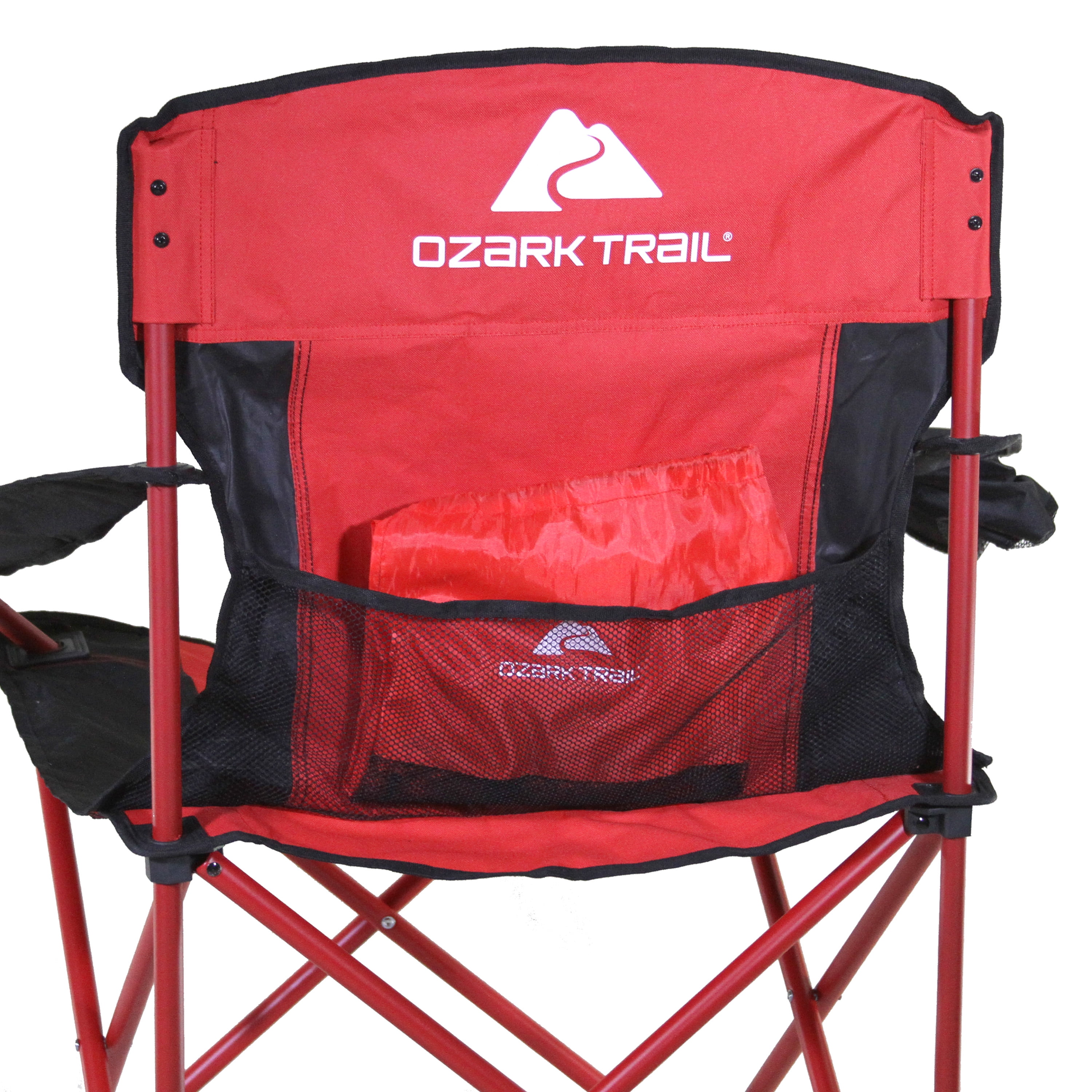 Ozark Trail Oversized Tailgate Quad Folding Camp Chair Walmart