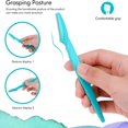 thumbnail image 3 of EXLEAF 2026 New Eyebrow Razor,Face Razors for Women Face Shavers,Professional Multipurpose Exfoliating Dermaplaning Tool,Facial Hair Removal with Safety Cover,Leaving Soft Skin Without Any Scratching, 3 of 6