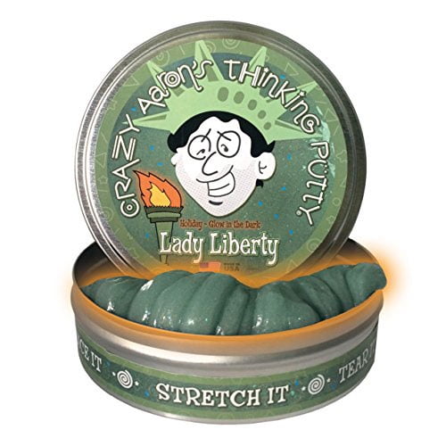 lady liberty thinking putty