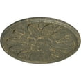thumbnail image 3 of 40"OD x 1 7/8"P Delfina Ceiling Medallion, Hand-Painted Witch Hazel Crackle, 3 of 5