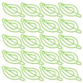 thumbnail image 2 of 30 clips de papel con forma de hoja, bonitos clips para notas y documentos para la escuela y la oficina., 2 of 7