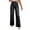 Black, variant on Clothes For Woman High Waist Wide Leg Jeans For Women Casual Loose Fit Denim Pants With Front Patch Pockets And Button Closure Pantalones De Mujer