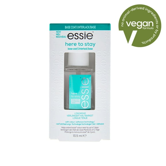 essie Nail Polish, Basecoat, Here to Stay, 0.46 fl oz Bottle