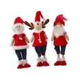 thumbnail image 1 of Muñeco de Papá Noel, figura navideña, regalo para amigos, adorno para festivales, decoraciones navideñas, muñeco de navideño para escritorio, 1 of 7