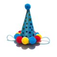 thumbnail image 1 of Sombrero de cumpleaños para perro y mascota, bufanda triangular para fiesta, disfraz de cumpleaños para perro, vestido de gato para fiesta, decoración, producto para cachorros, 1 unidad, 1 of 4