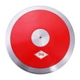 thumbnail image 2 of DYNWAVECA 2kg Nylon Discus Fitness Training Equipment for Exam Athletic Training Beach red, 2 of 10