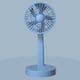 thumbnail image 5 of Ventilador, ventilador de techo, ventilador de escritorio, ventilador portátil, ventilador de carga telescópico plegable vertical, minimalista, mini ventilador de escritorio portátil, ventilador de do, 5 of 7