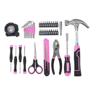 Hyper Tough Pink 40-Piece Household Tool Kit