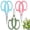 3 Pack Flower Scissors-A, variant on 3 Pack Flower Scissors, Stainless Steel Safety Round Blade Floral Shears, Ambidextrous Garden Plant Trimming Tool for Fresh Stems