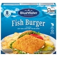 thumbnail image 1 of BlueWater Seafoods Breaded Fish Sandwich, Wild Caught Alaskan Pollock, 519 g, 1 of 9