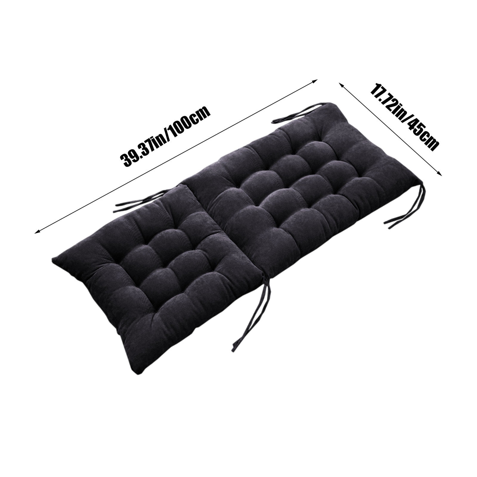 sruoe Rocking Chair Cushion, Outdoor Back Cushions, Chaise Lounge Cushions, Indoor Patio High Back Chair Pads, Soft Thicken Seating Cushion Back Chair, Nylon,Spandex