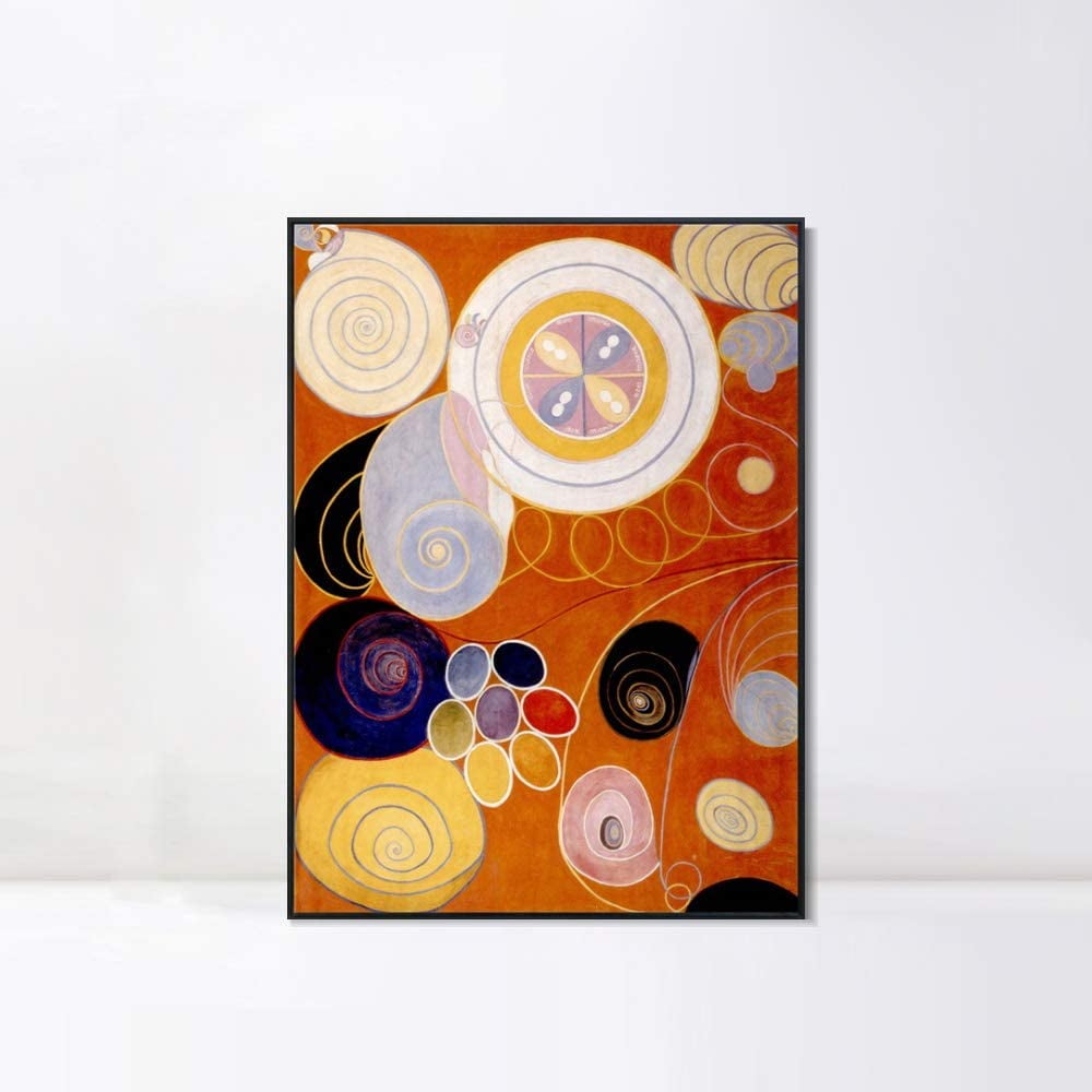 28"x40" Framed Canvas Group iv No.3 the Ten Largest Youth