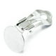 thumbnail image 1 of 12 Piezas Pendientes De Clip Con Clip Base De Almohadilla Plana Trasera forma forma forma Bandeja forma forma forma Configuración En Accesorios De Joyería Sin Pier, 1 of 5