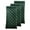 WL_Pouch_02_3 Green, variant on VisionGlobal 3 Pack portable leather eyeglasses pouch for women/men,strong magnet antomatic closing design,multi-purpose sunglasses pouch