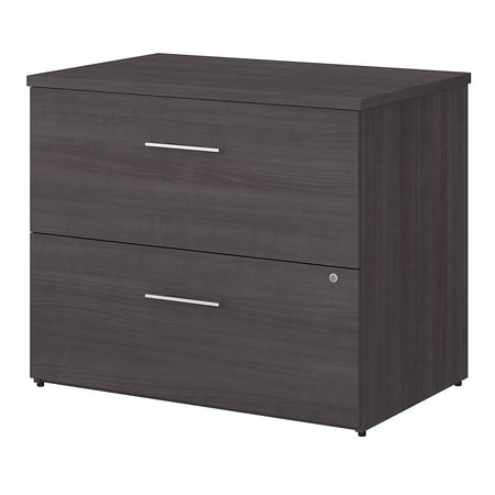 UPC: 0042976110826 | Bush Business Furniture 2-Drawer Lateral File Cabinet Locking Ltr/Lgl Storm Gray 35.67  OFF136SGSU