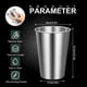 thumbnail image 2 of 4pcs Premium 304 Stainless Steel Cups, Stackable Drinking Cups, Unbreakable Metal Mugs Cup, 2 of 4