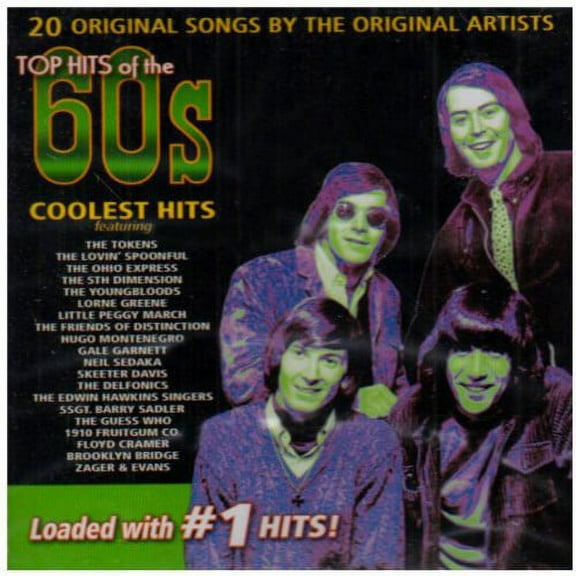 Various Artists - Top Hits Of The 60's: Coolest Hits - Music & Performance - CD