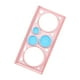 thumbnail image 1 of Regla geométrica multifuncional, plantilla de dibujo geométrico, regla, plantilla para medir, regla, múltiples formas para , Rosado, 1 of 8