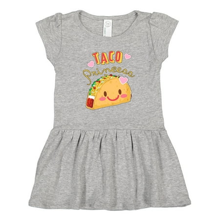 

Inktastic Taco Princess- Cute Taco Gift Toddler Girl Dress