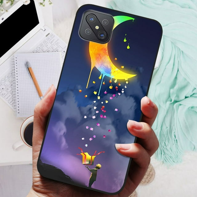 For OPPO Reno 4Z 5G Reno4Z CPH2065 Case Black Cover Lion Wolf Silicone Soft Back Cases For OPPO Reno4 Z A92s Case Protective 12 For OPPO Reno 4Z 5G