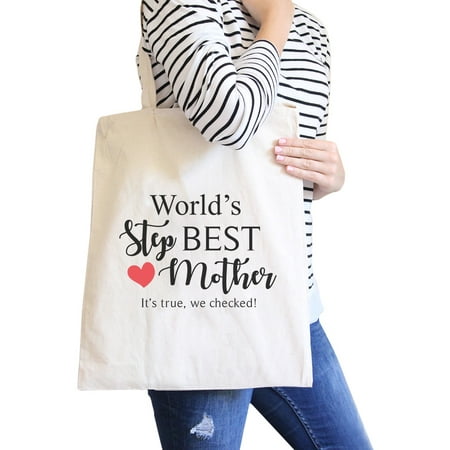 World's Best Stepmother Unique Design Canvas Bag Gifts For