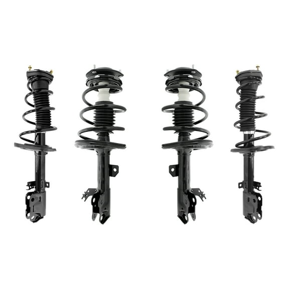 Unity Automotive Front & Rear Complete Strut Assembly Kit Fits 2012-2017 Toyota Camry, 4-11975-15025-001