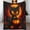 Black Cat with Pumpkinblanket 30"x40" 1, variant on NIANHE Halloween Bear with Witch Hat blanket, comfortable and soft, warm casual blanket, printed design, winter sofa dormitory home decoration, must-have travel product. Size is 50x60 inches.
