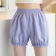 thumbnail image 1 of ICHUANYI Clearance Women's Leggings High Rlasticity Large Size Half Pants Slim Fitting Leggings(Purple, L) ICHUANYI WER2023081506251, 1 of 7