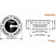 thumbnail image 2 of PRV AUDIO 10W650A Alto Series 10" Woofer 325 Watts RMS 8 ohms Pro Audio Speaker 97dB 2.5" VC (Single, 2 of 7