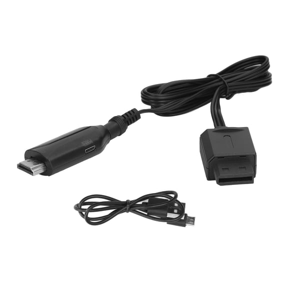 M Buder Black High Definition Converter 1080P USB Audio Transmission Male Adapter for Nintendo Wii Consoles to TV and Monitors[cite: 1]