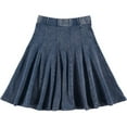 thumbnail image 2 of Girls Cotton Stonewash Maxi Panel Skirt, 2 of 4