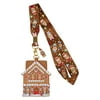 Loungefly Disney Mickey and Friends Gingerbread Lanyard