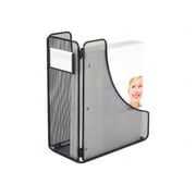 SafcoMesh Magazine File, Black, 5 1/4 x 10 x 12 1/4 - SAF3270BL